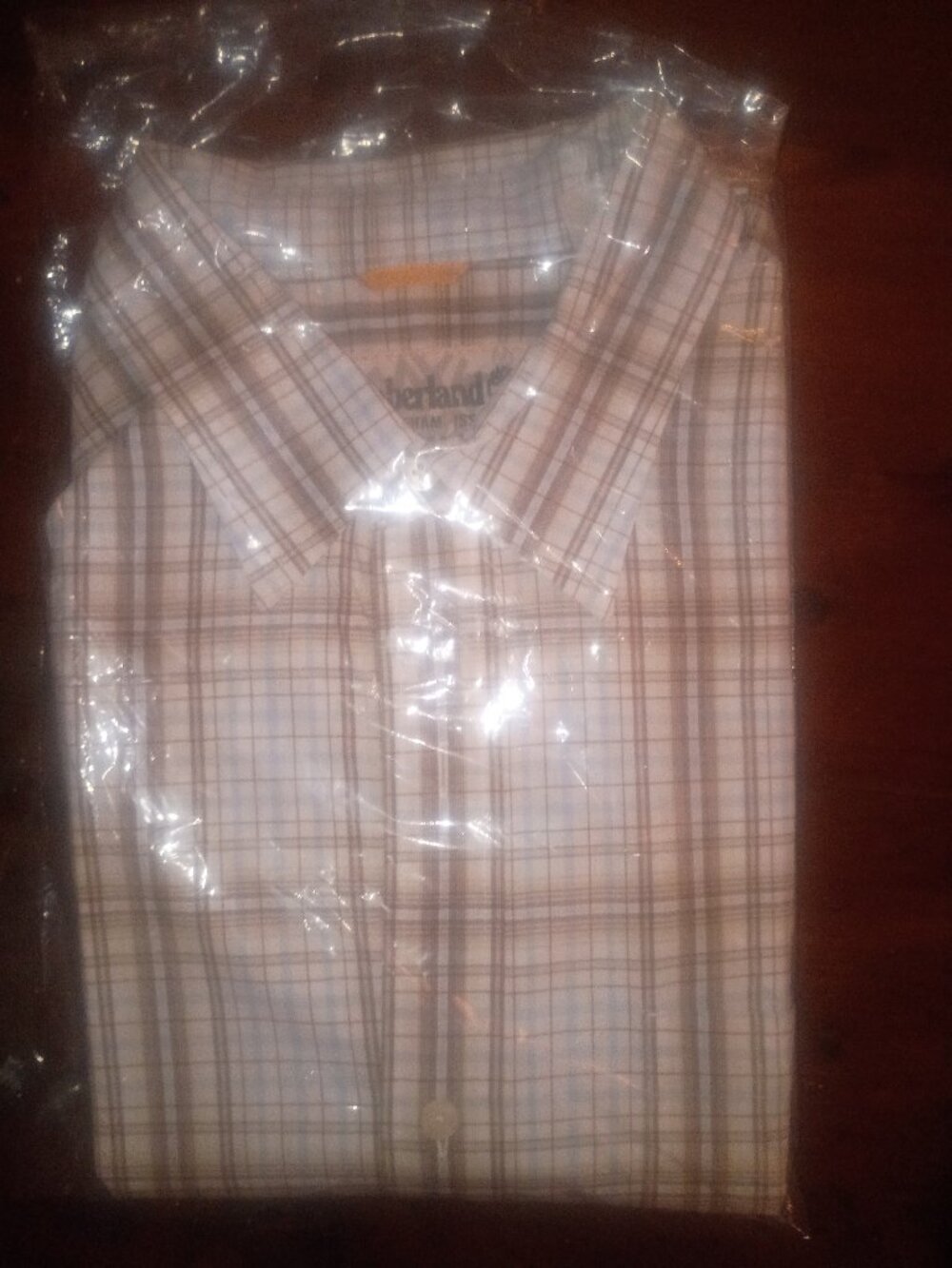 Men's Timberland Light weight short sleeve button down xl